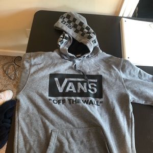 Vans Grey Hoodie Size L